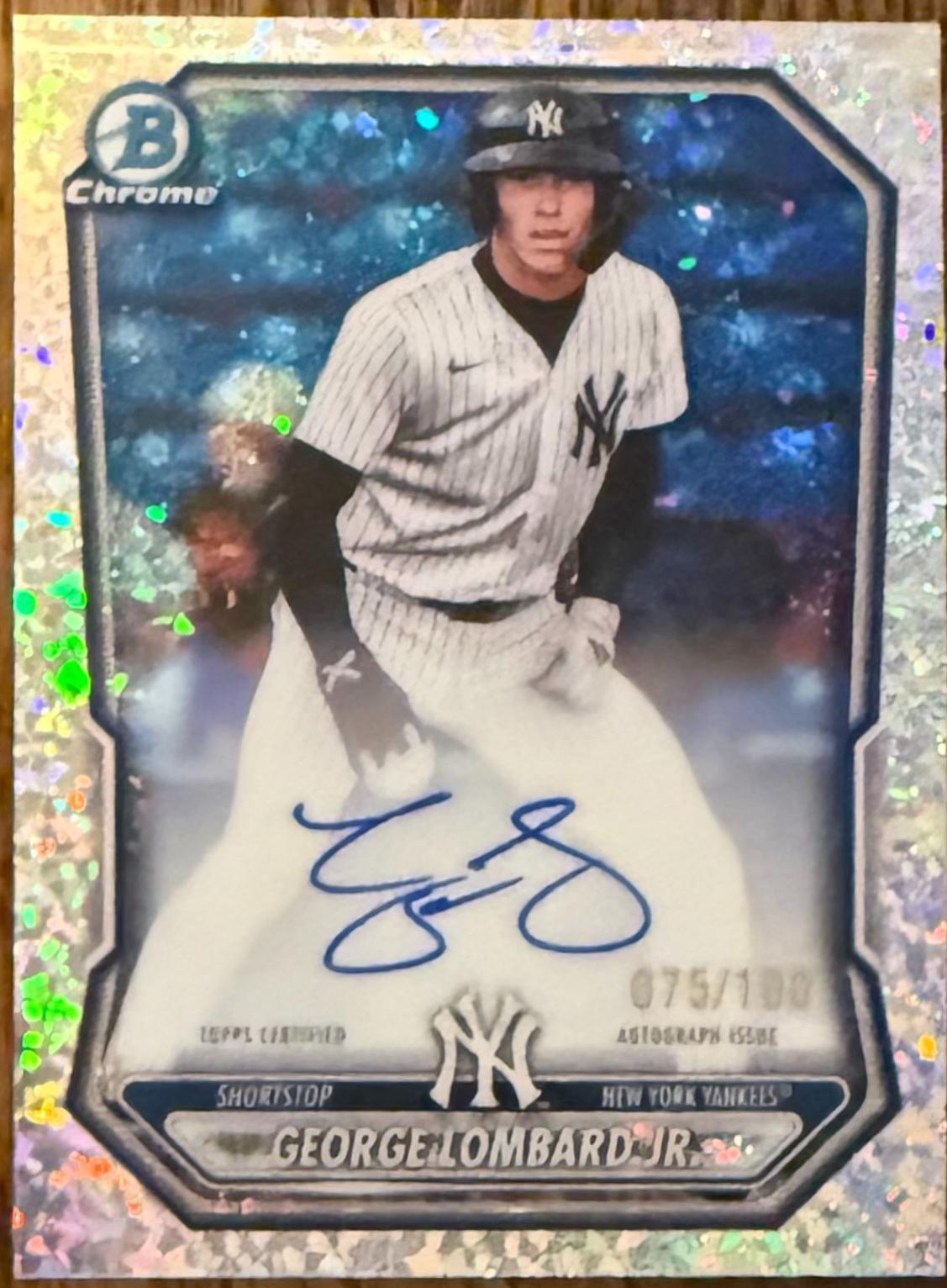 George Lombard Jr. [Mini-Diamond Refractor] #CPA-GL