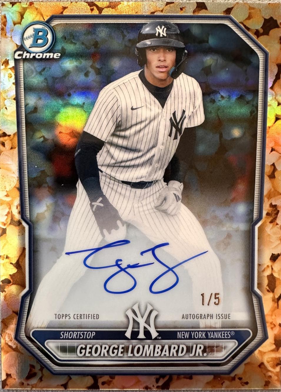 George Lombard Jr. [Popcorn Refractor] #CPA-GL