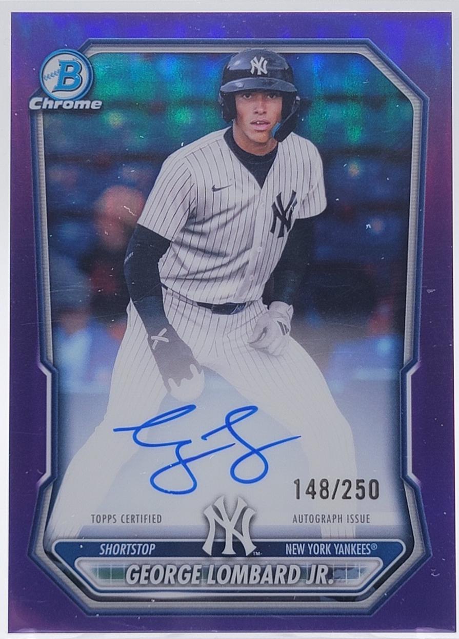 George Lombard Jr. [Purple Refractor] #CPA-GL