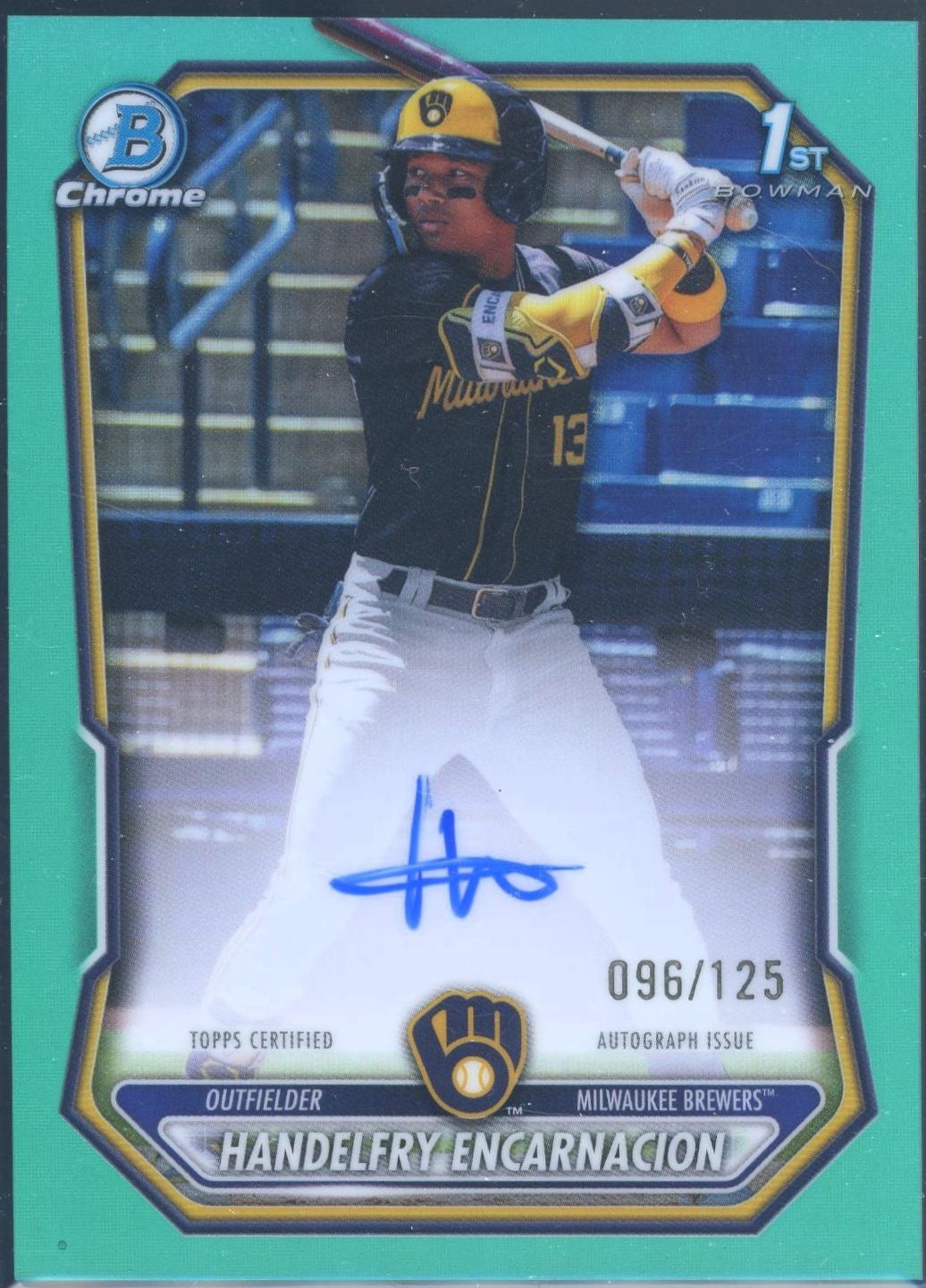Handelfry Encarnacion [Aqua Refractor] #CPA-HE