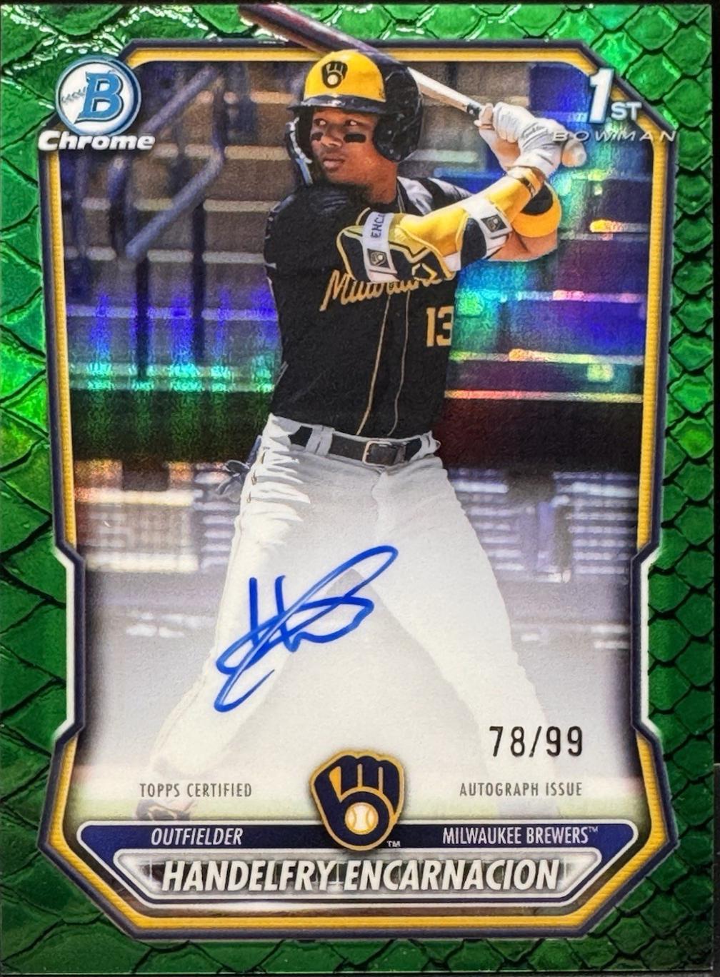 Handelfry Encarnacion [Green Reptilian Refractor] #CPA-HE