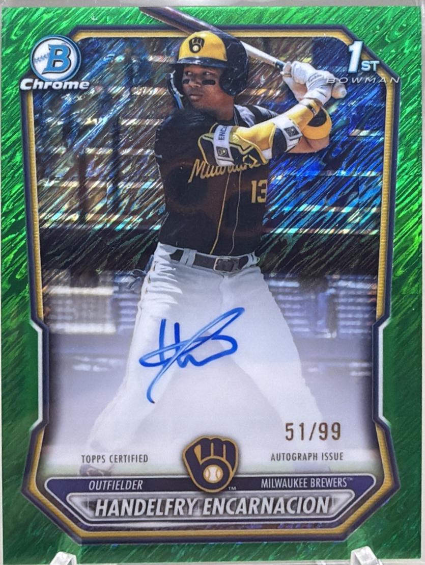 Handelfry Encarnacion [Green Shimmer Refractor] #CPA-HE