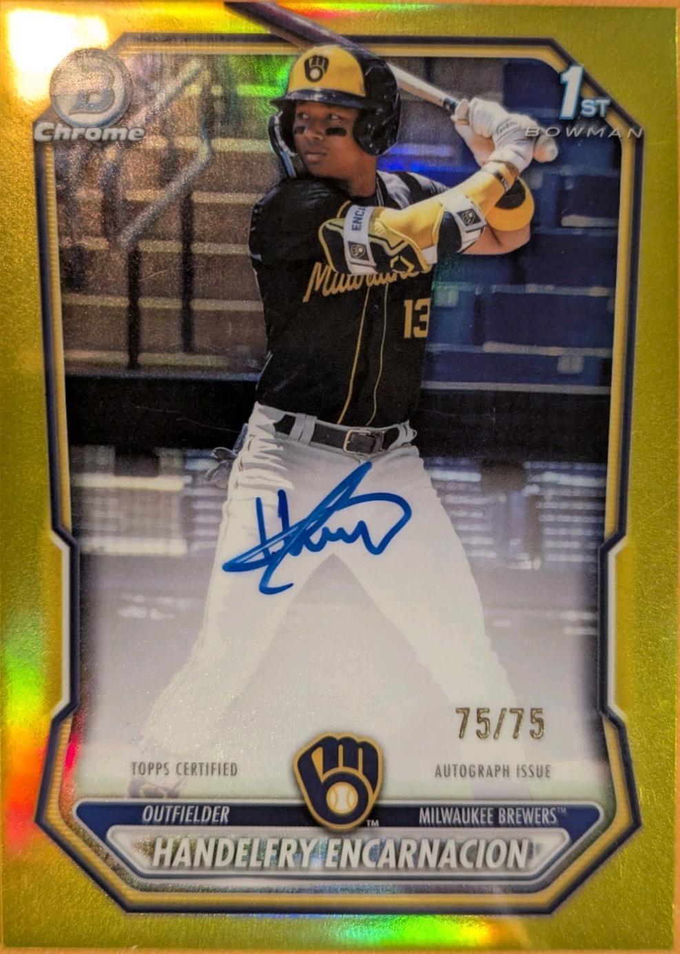 Handelfry Encarnacion [Yellow Refractor] #CPA-HE