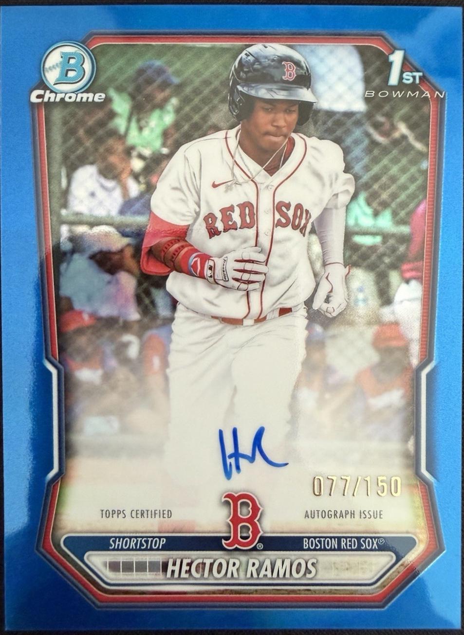 Hector Ramos [Blue Refractor] #CPA-HR