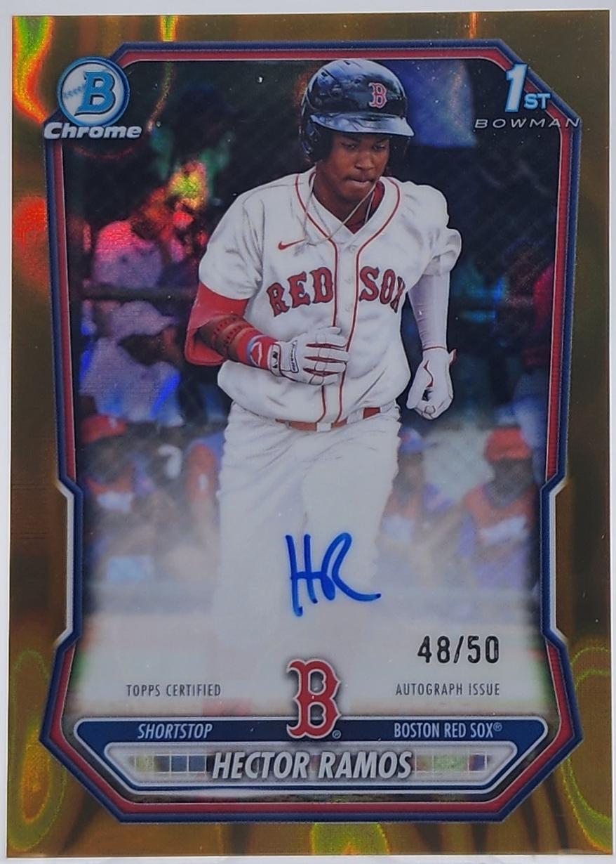 Hector Ramos [Gold Lava Refractor] #CPA-HR