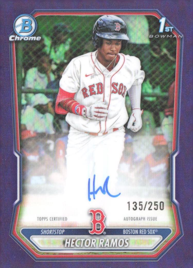 Hector Ramos [Purple Refractor] #CPA-HR