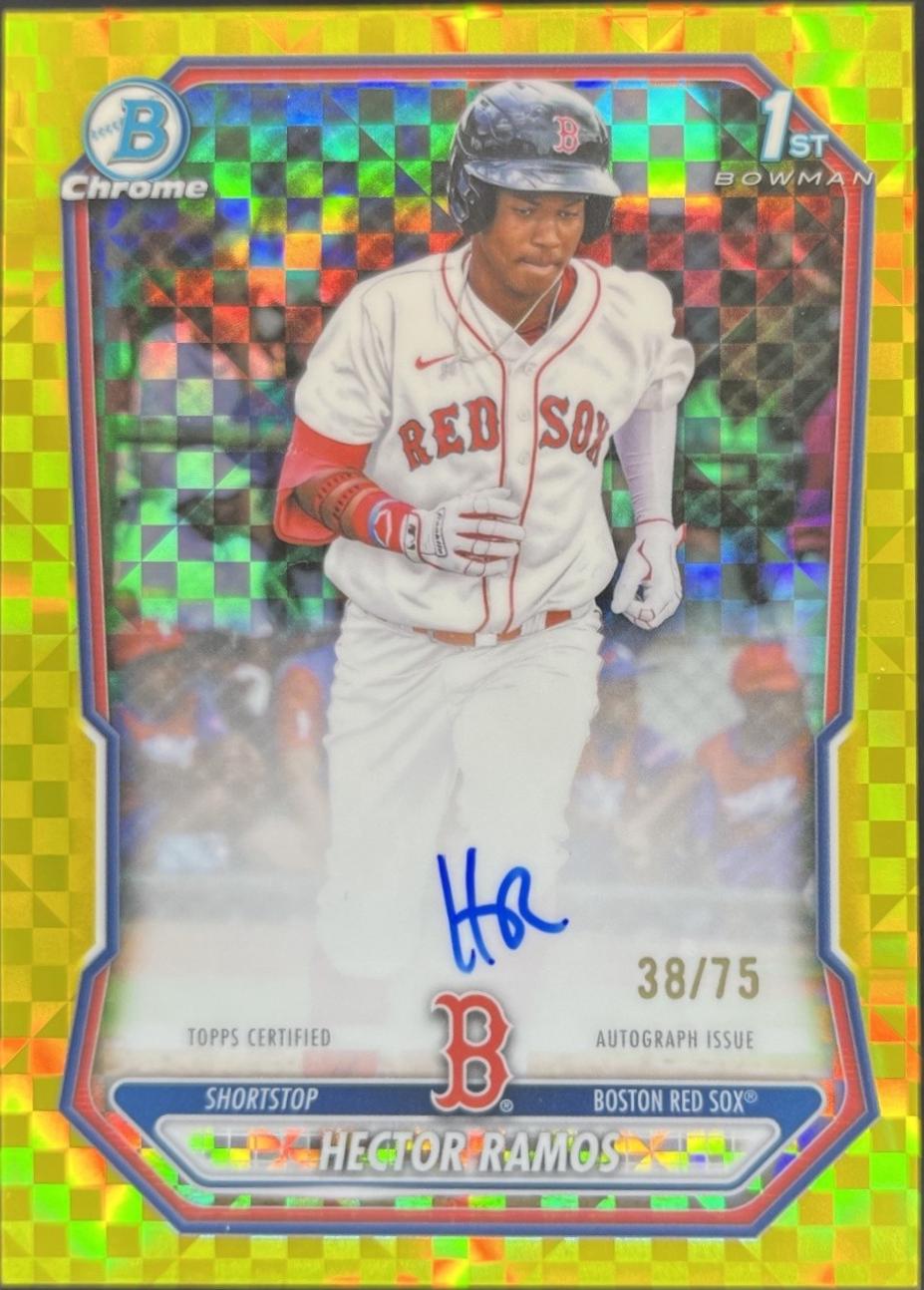 Hector Ramos [Yellow X-Fractor] #CPA-HR