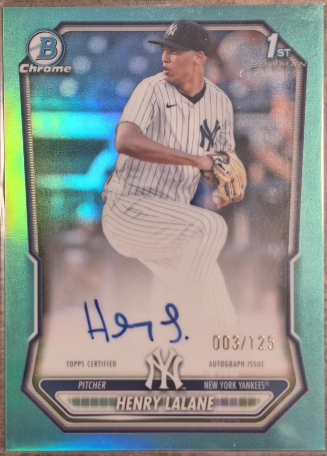 Henry Lalane [Aqua Refractor] #CPA-HL