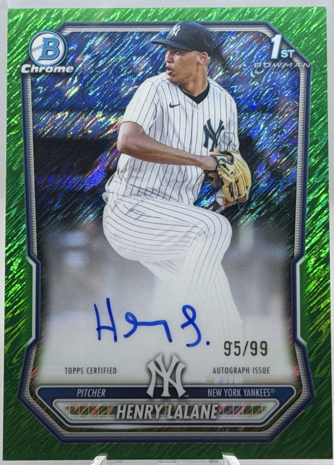 Henry Lalane [Green Shimmer Refractor] #CPA-HL