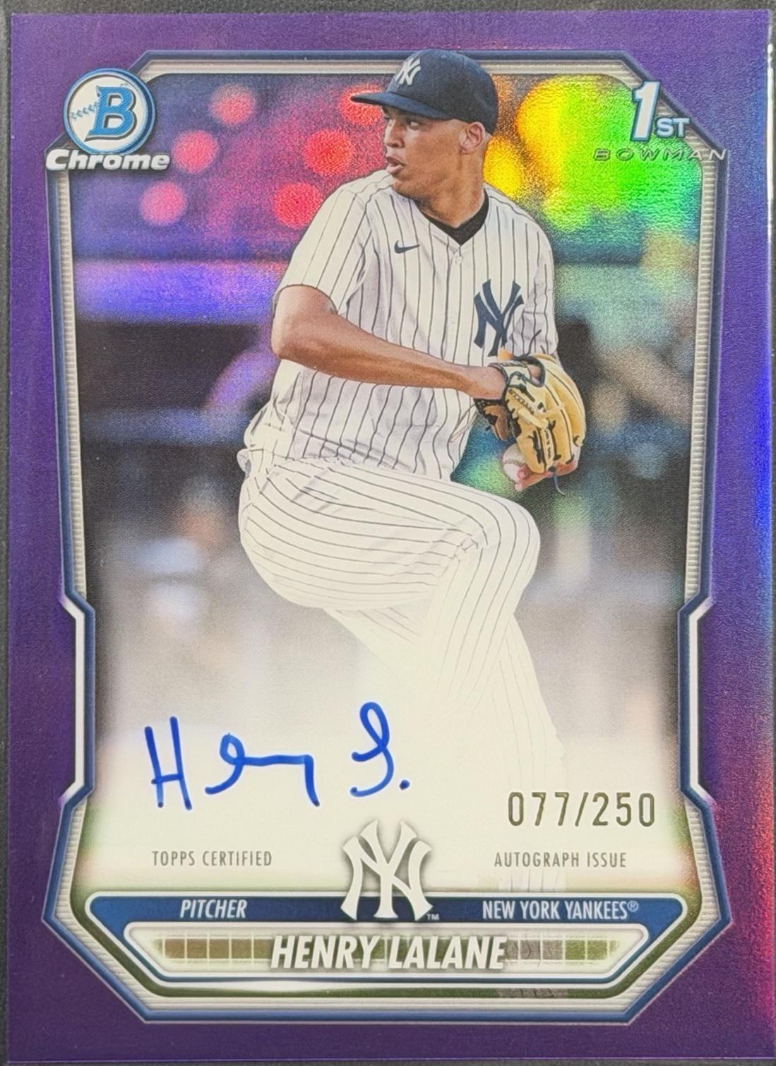 Henry Lalane [Purple Refractor] #CPA-HL