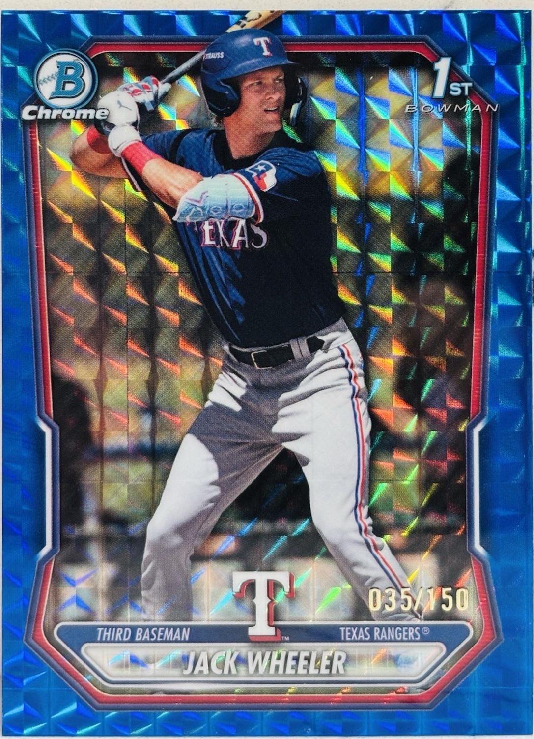 Jack Wheeler [Blue Refractor] #CPA-JWH