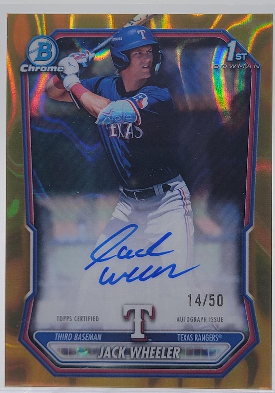 Jack Wheeler [Gold Lava Refractor] #CPA-JWH