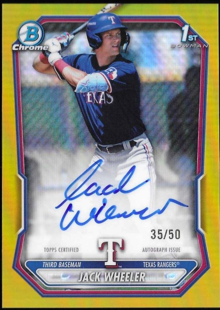Jack Wheeler [Gold Refractor] #CPA-JWH