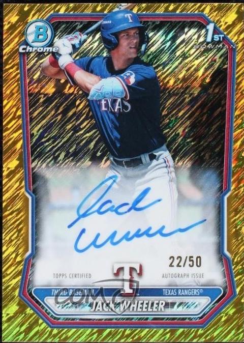 Jack Wheeler [Gold Shimmer Refractor] #CPA-JWH
