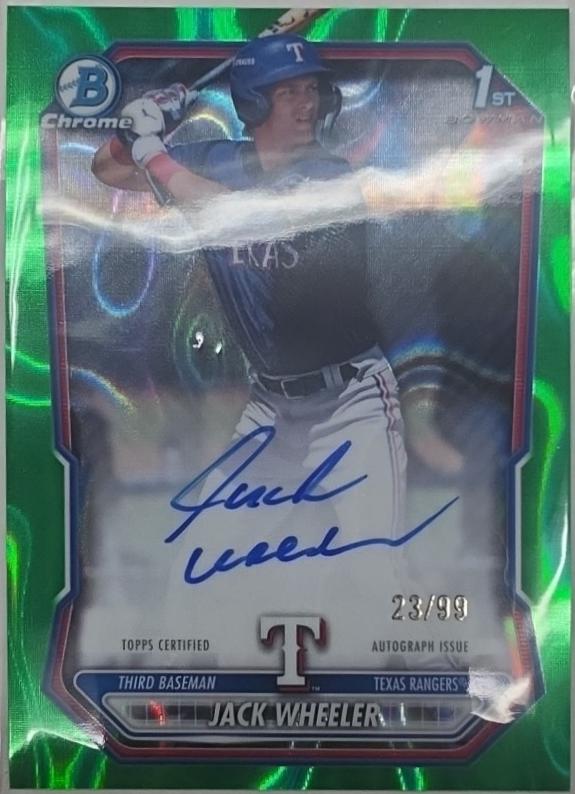 Jack Wheeler [Green Lava Refractor] #CPA-JWH