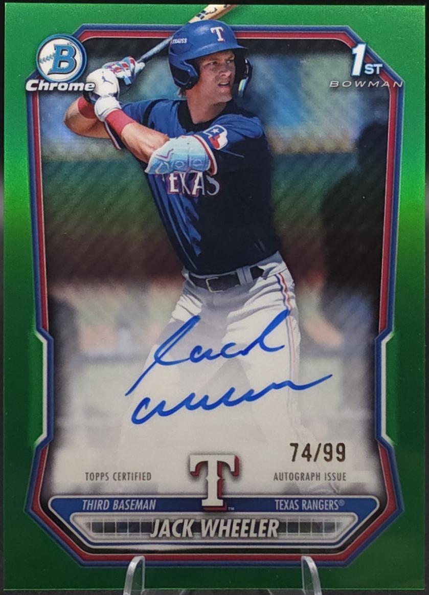 Jack Wheeler [Green Refractor] #CPA-JWH