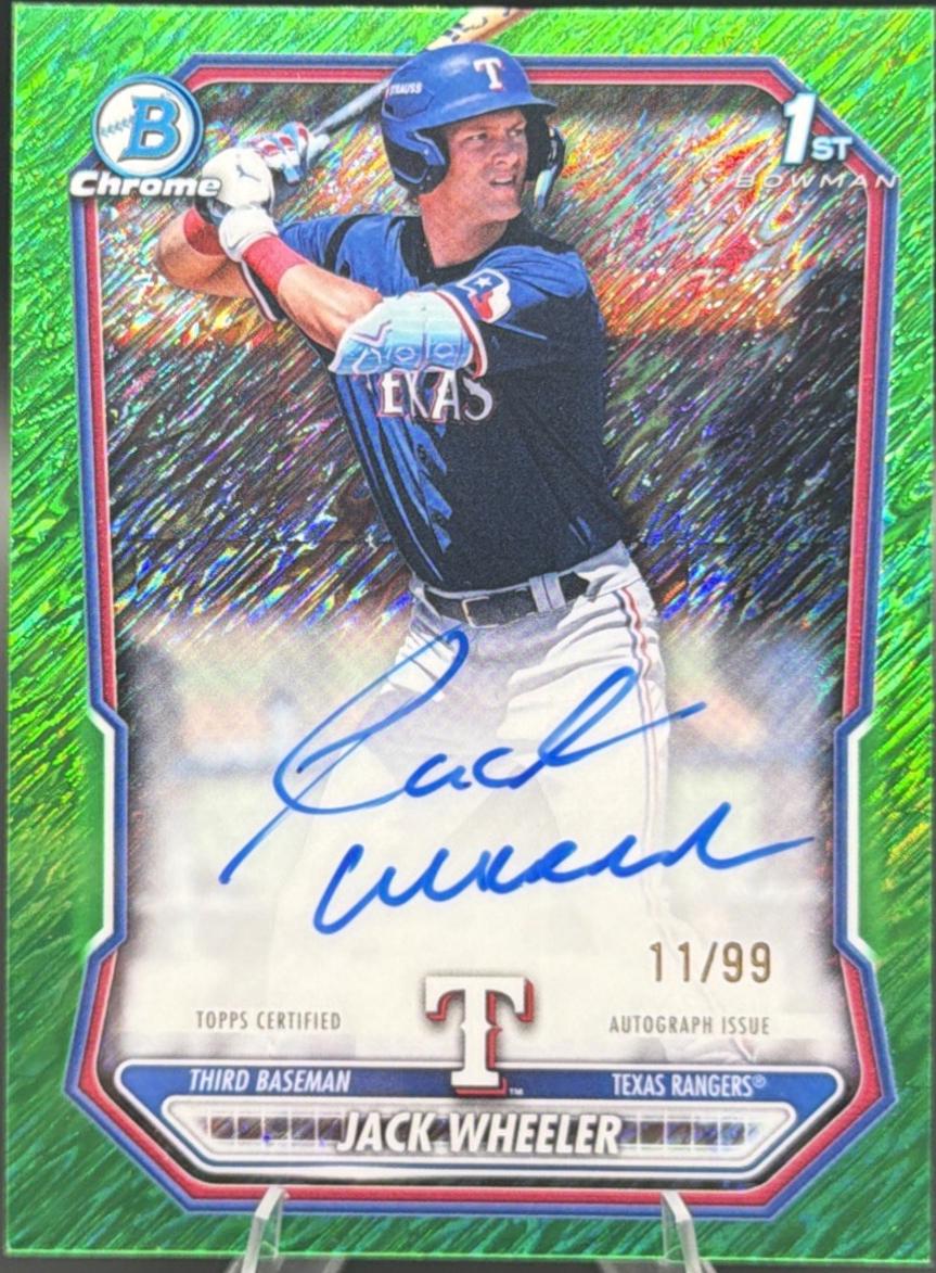 Jack Wheeler [Green Shimmer Refractor] #CPA-JWH