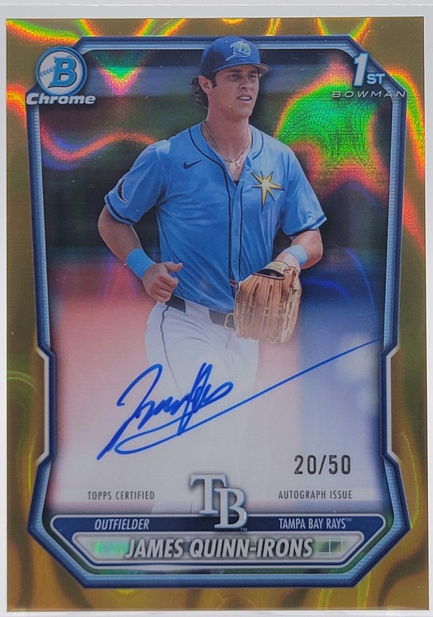 James Quinn-Irons [Gold Lava Refractor] #CPA-JQU