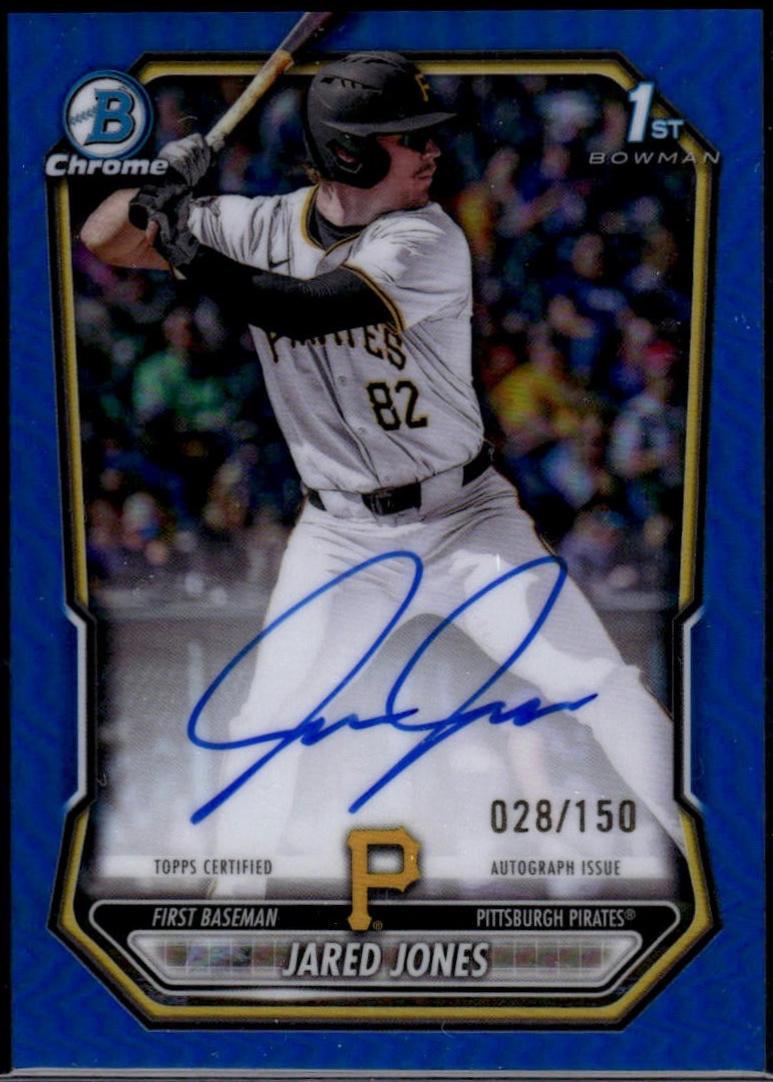 Jared Jones [Blue Refractor] #CPA-JJ