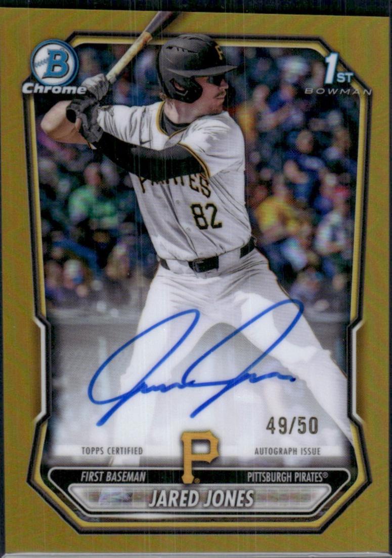 Jared Jones [Gold Refractor] #CPA-JJ
