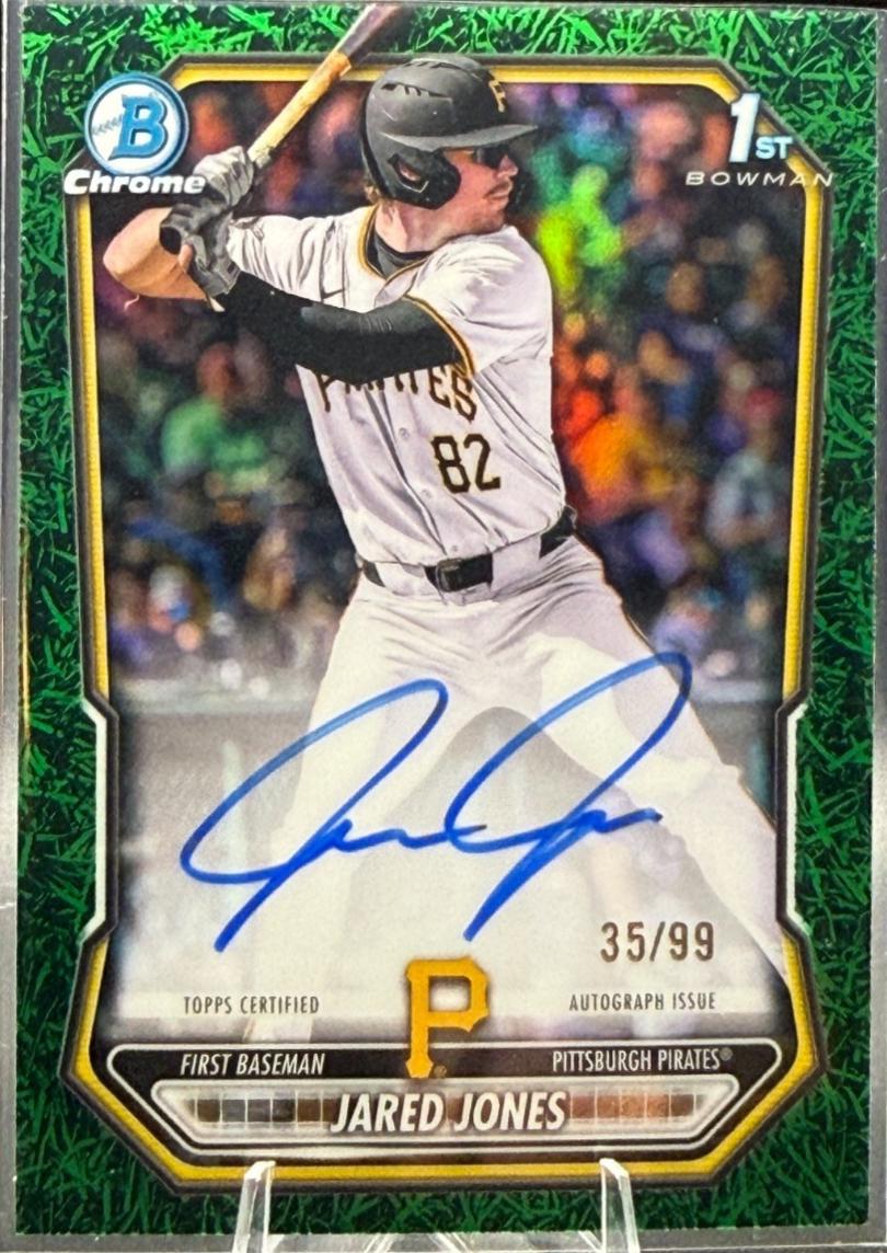 Jared Jones [Green Grass Refractor] #CPA-JJ