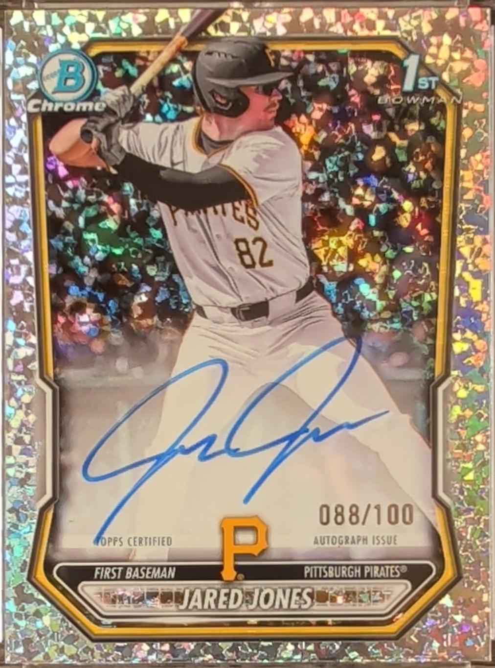 Jared Jones [Mini-Diamond Refractor] #CPA-JJ