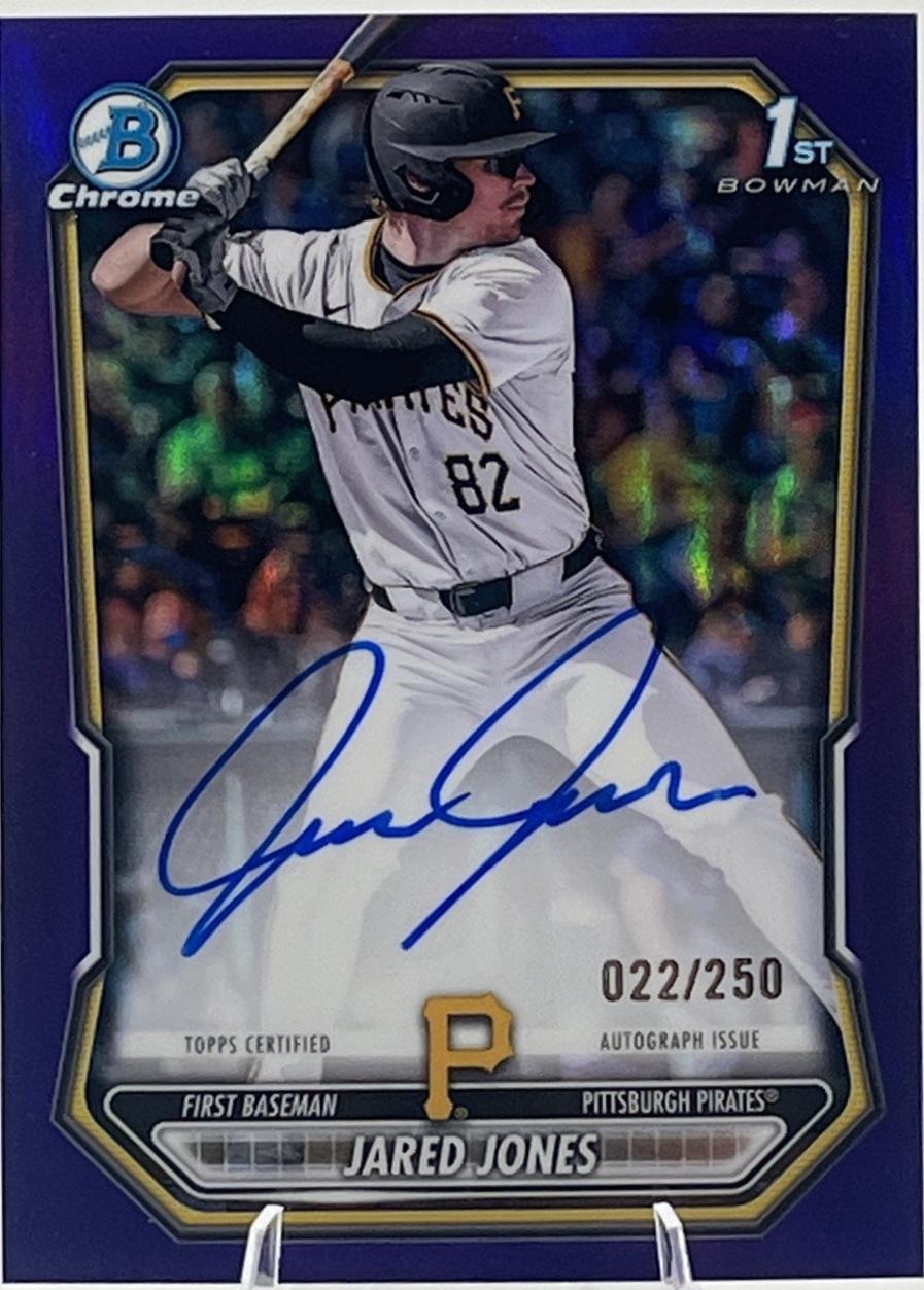 Jared Jones [Purple Refractor] #CPA-JJ