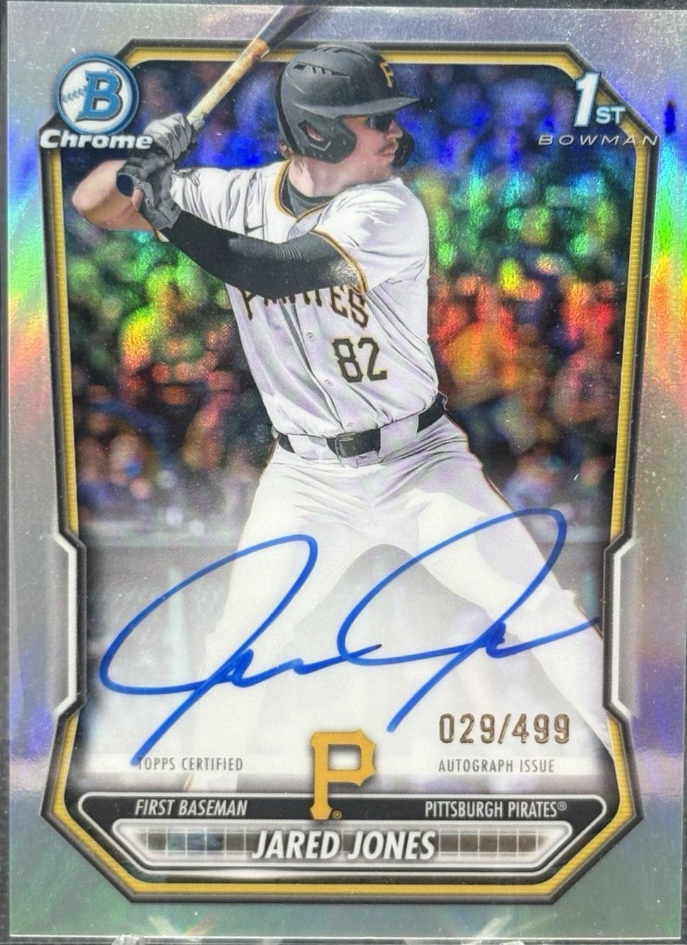 Jared Jones [Refractor] #CPA-JJ