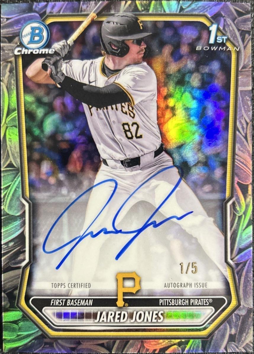 Jared Jones [Sunflower Seeds Refractor] #CPA-JJ