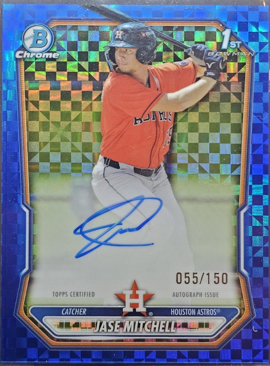 Jase Mitchell [Blue Refractor] #CPA-JM