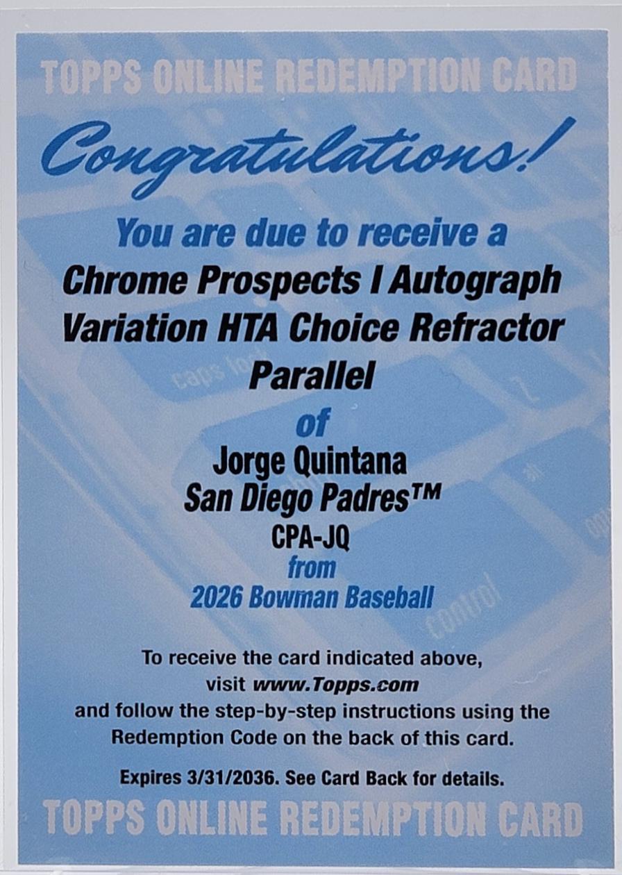 Jorge Quintana [HTA Choice] #CPA-JQ