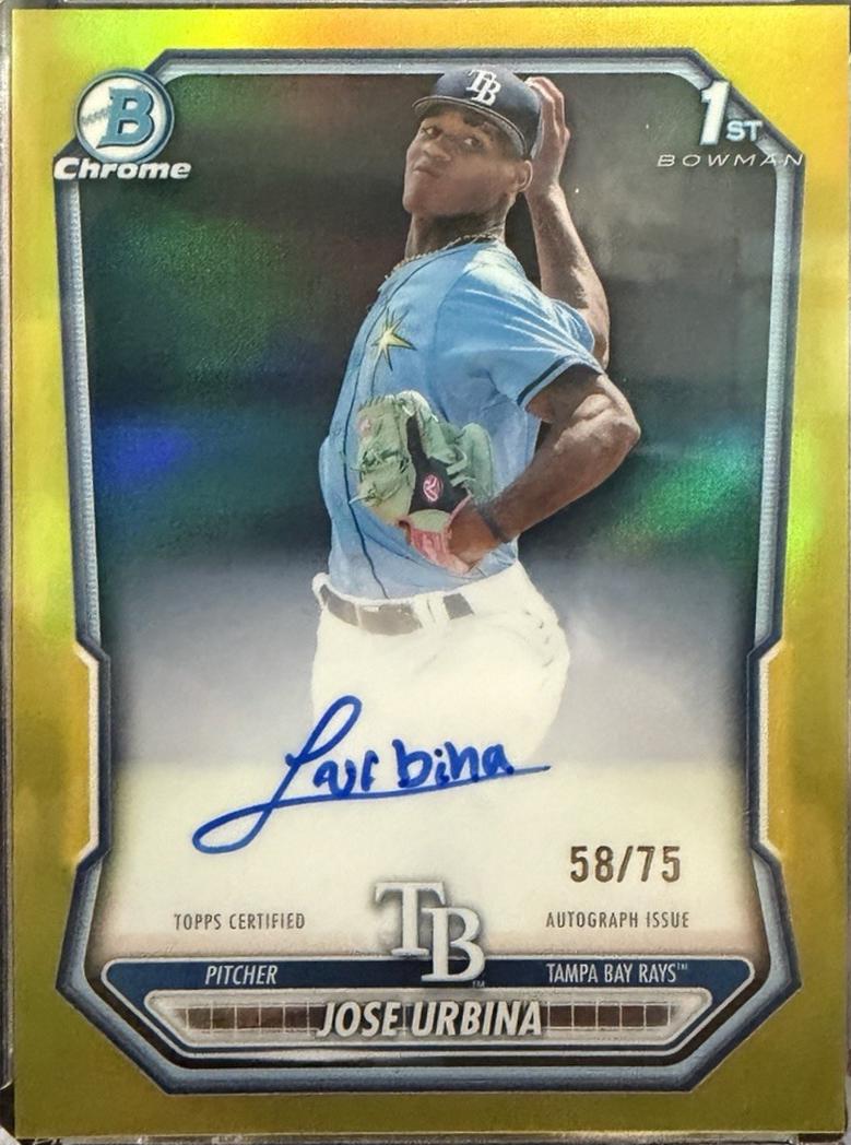 Jose Urbina [Gold Refractor] #CPA-JU