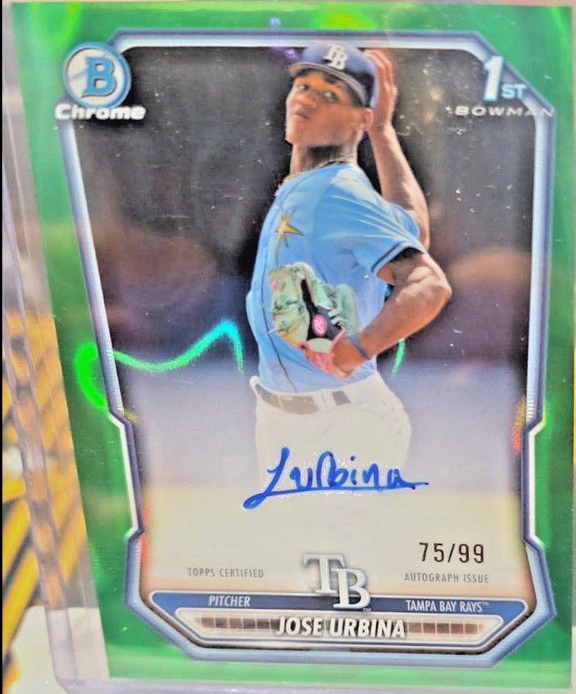 Jose Urbina [Green Lava Refractor] #CPA-JU