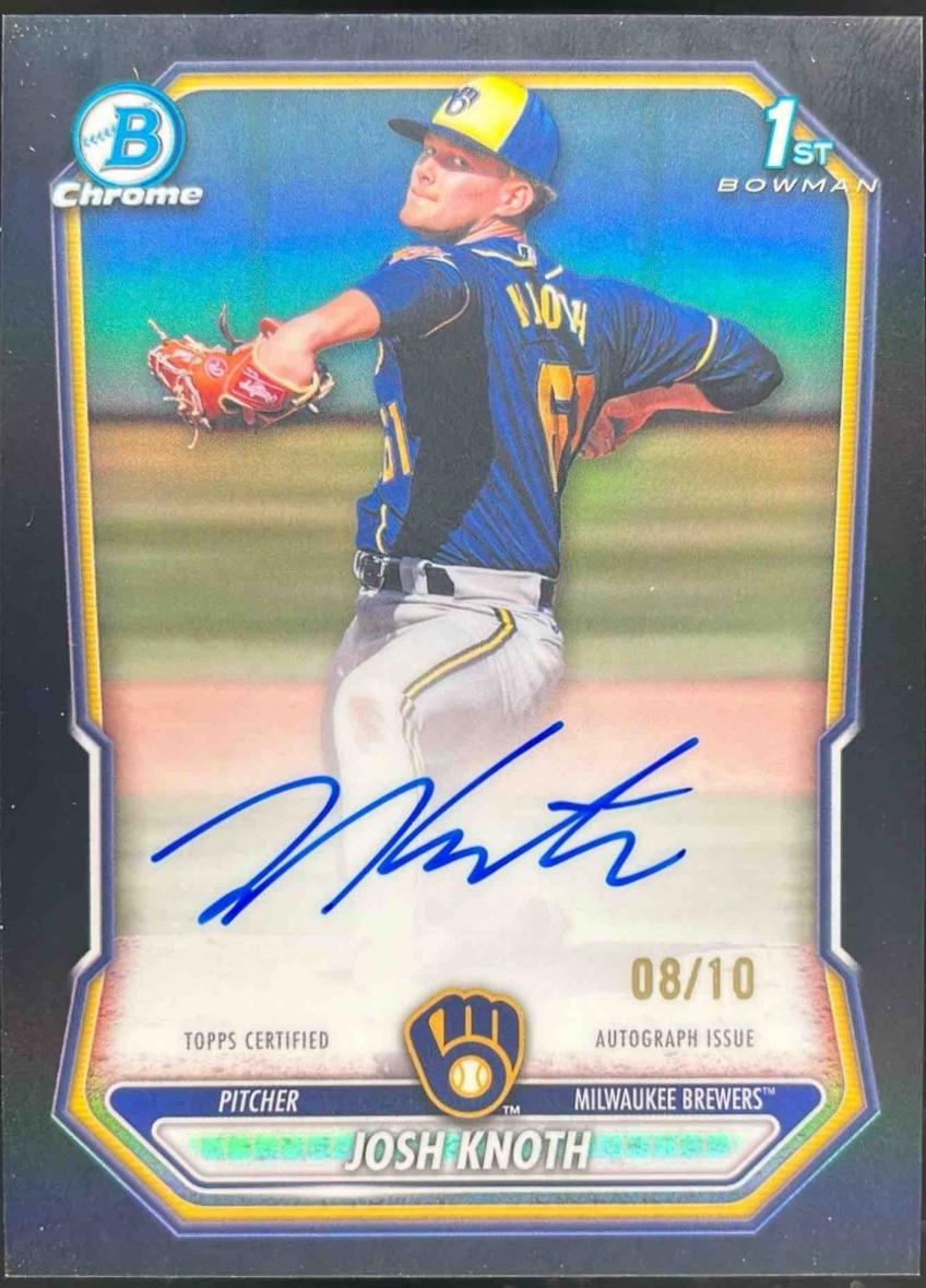 Josh Knoth [Black Refractor] #CPA-JK