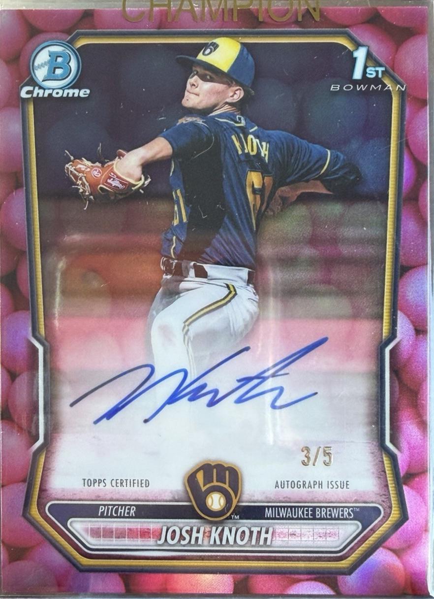 Josh Knoth [Gumball Refractor] #CPA-JK