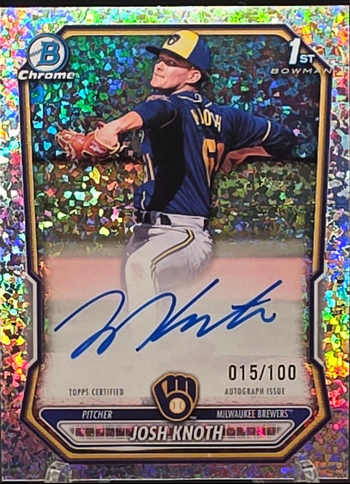 Josh Knoth [Mini-Diamond Refractor] #CPA-JK