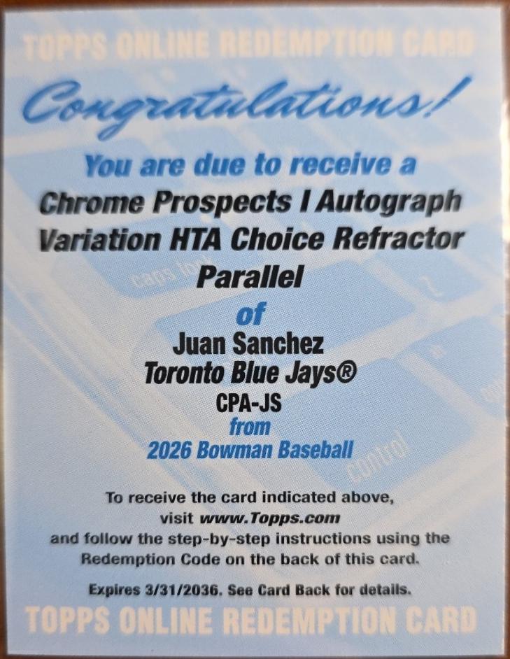 Juan Sanchez [HTA Choice] #CPA-JS