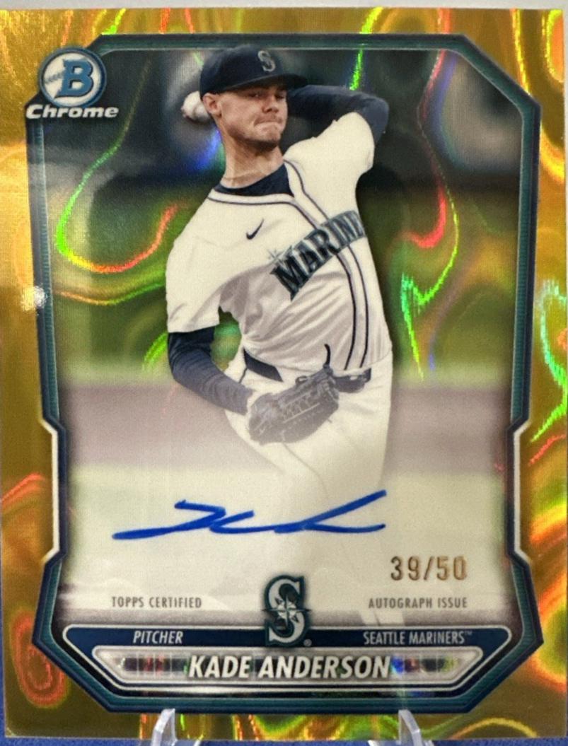Kade Anderson [Gold Refractor] #CPA-KAN