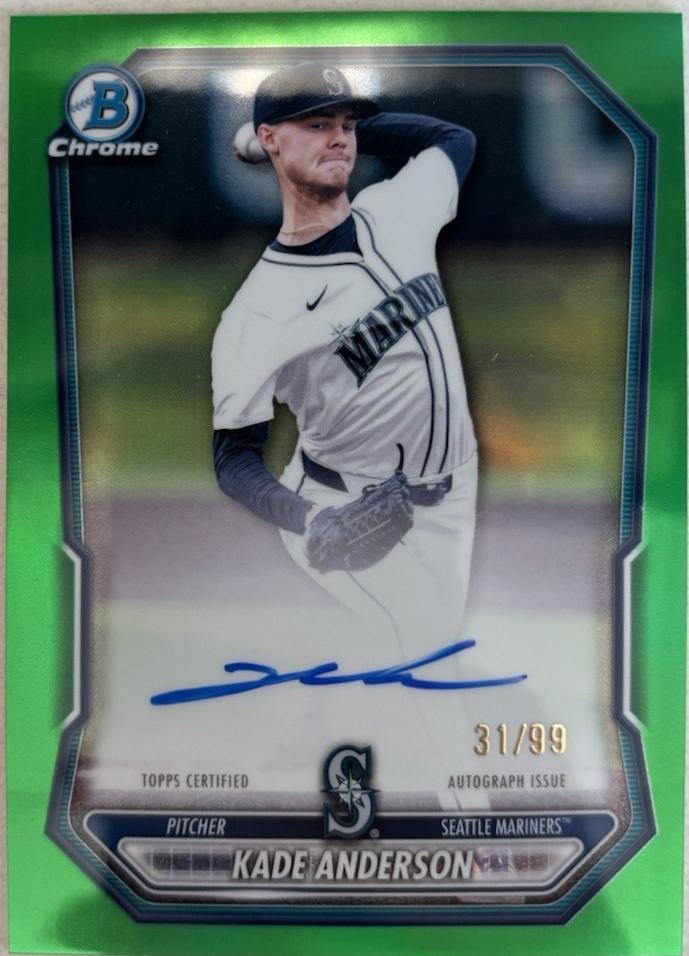Kade Anderson [Green Refractor] #CPA-KAN