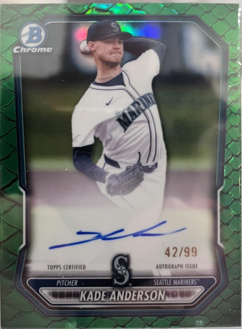 Kade Anderson [Green Reptilian Refractor] #CPA-KAN