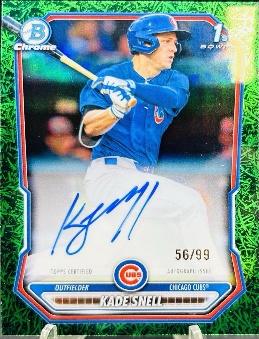 Kade Snell [Green Grass Refractor] #CPA-KSN