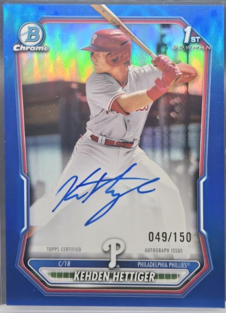Kehden Hettiger [Blue Refractor] #CPA-KHE