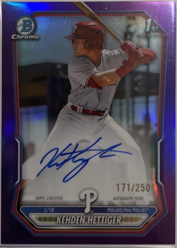 Kehden Hettiger [Purple Refractor] #CPA-KHE