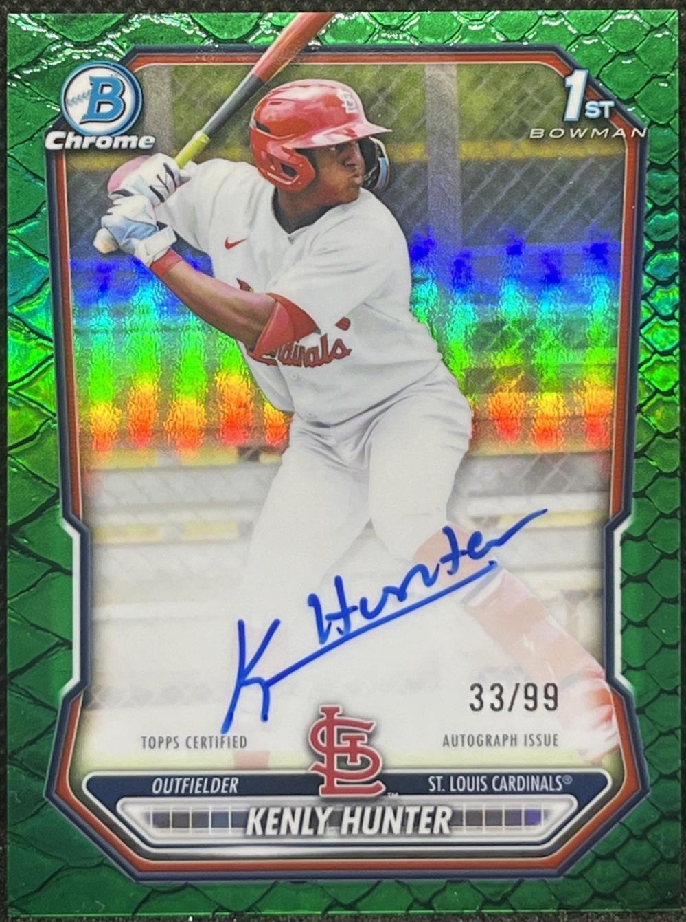 Kenly Hunter [Green Reptilian Refractor] #CPA-KH