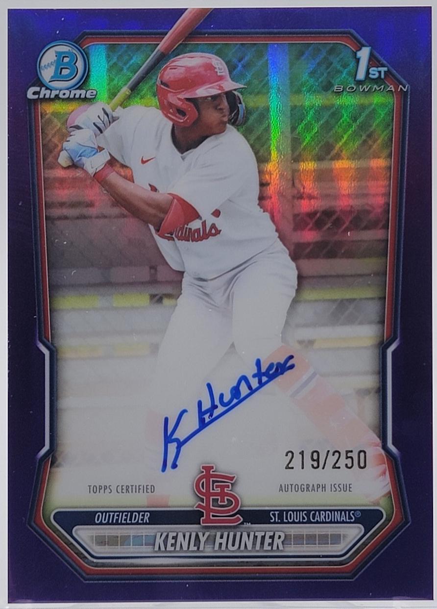 Kenly Hunter [Purple Refractor] #CPA-KH