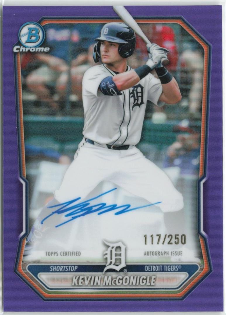Kevin McGonigle [Purple Refractor] #CPA-KMC