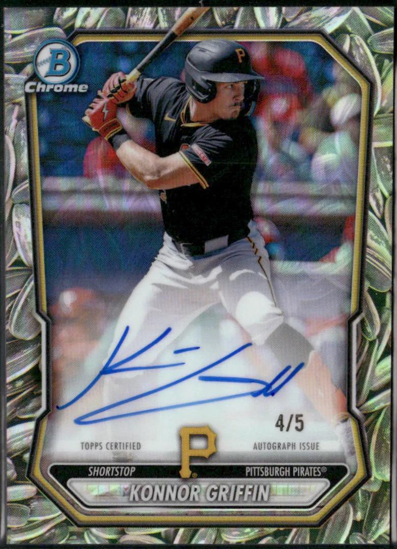 Konnor Griffin [Sunflower Seeds Refractor] #CPA-KG