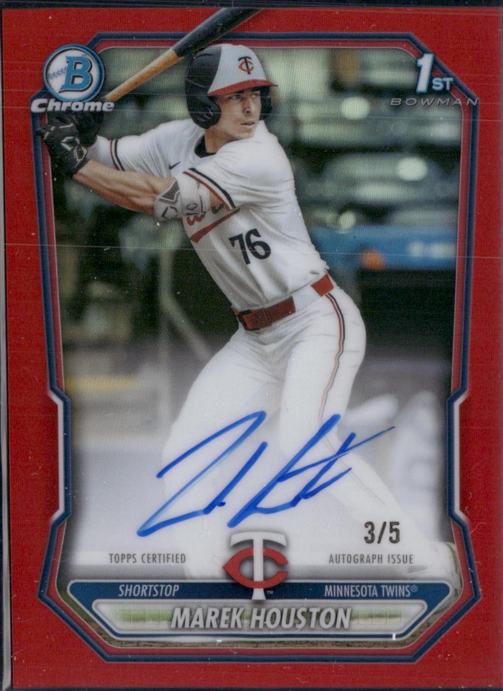 Marek Houston [Red Refractor] #CPA-MHO