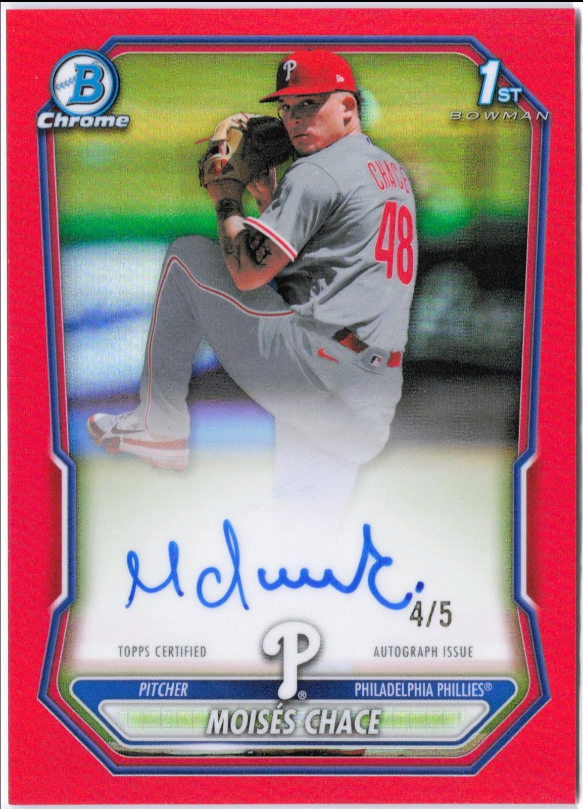 Moises Chace [Red Refractor] #CPA-MCH