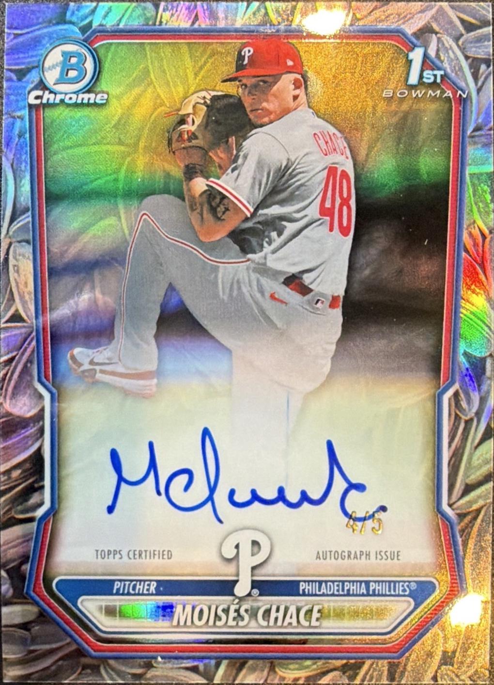 Moises Chace [Sunflower Seeds Refractor] #CPA-MCH